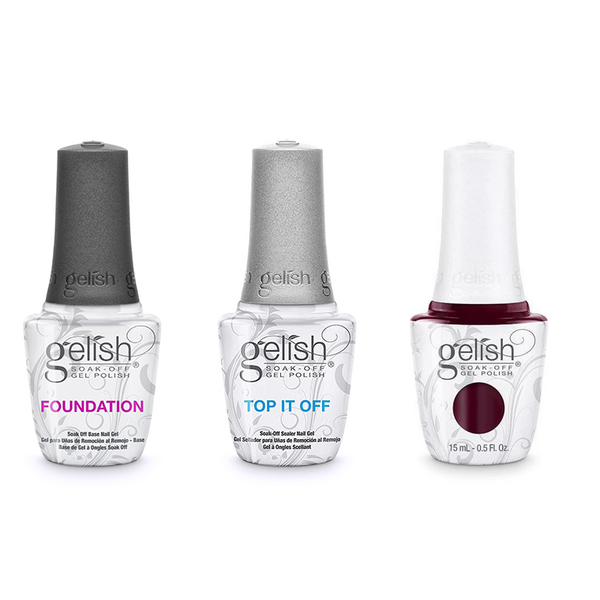 Harmony Gelish Combo - Base, Top & You're So Elf-Centered