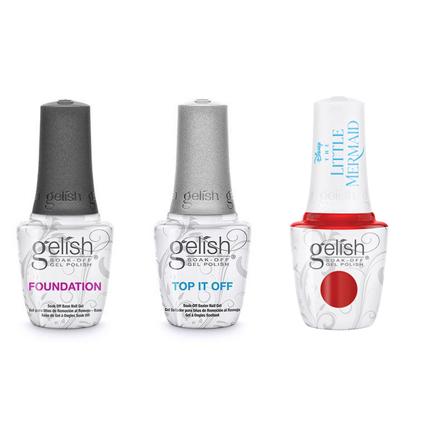 Harmony Gelish Combo - Base, Top & Let's Crab A Bite