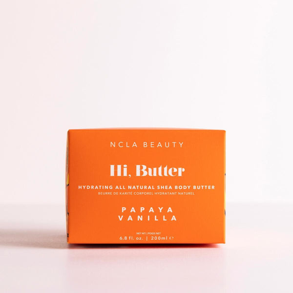 NCLA - Hi, Butter All Natural Shea Body Butter - Papaya Vanilla