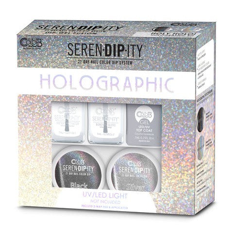Color Club - Serendipity Dip Starter Kit - Holographic Holy Holo
