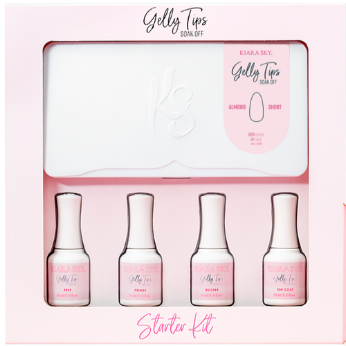 Kiara Sky - Gelly Tips Starter Kit - Almond Short