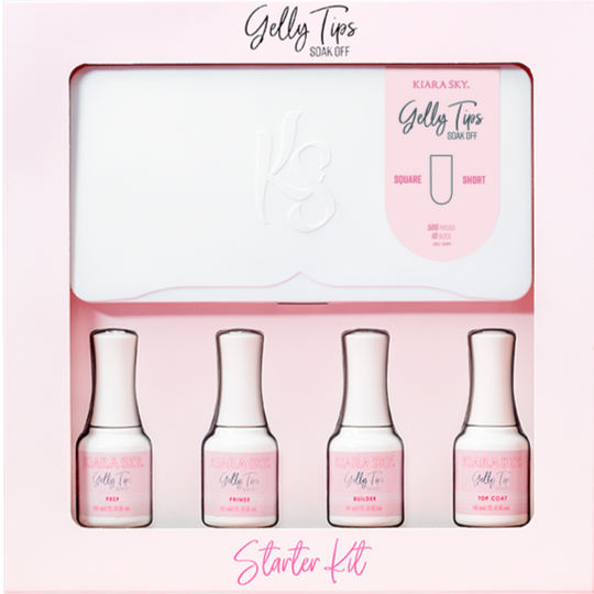 Kiara Sky - Gelly Tips Starter Kit - Square Short