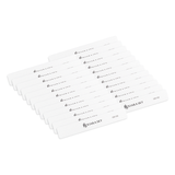 Kiara Sky Tools - White Nail File 100/100 GRIT - Rectangle (25 pc)