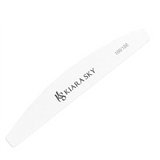 Kiara Sky Tools - White Nail File 100/100 GRIT - Half Moon (1 pc)