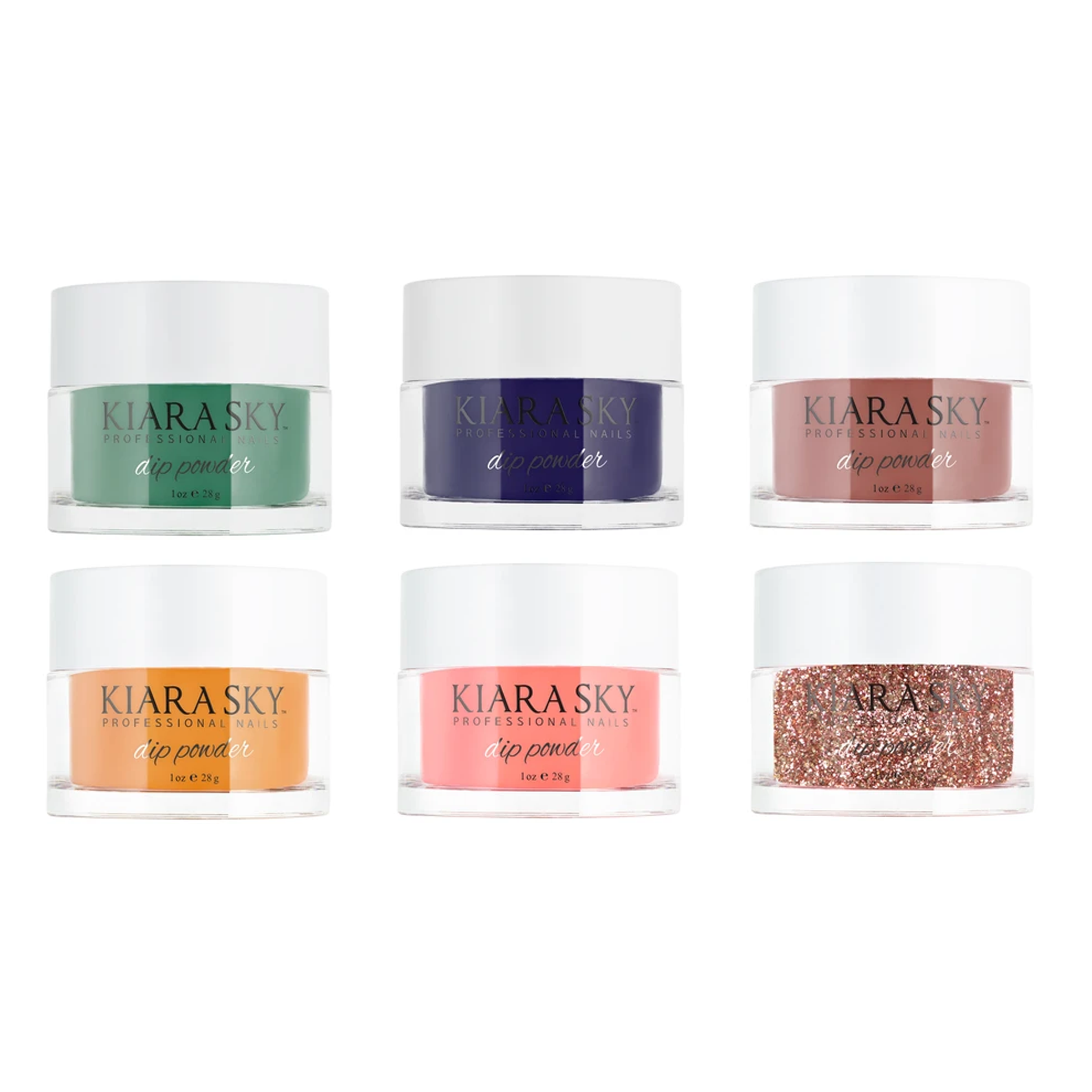 Kiara Sky Dip Powder Wine Down Collection Sleek Nail