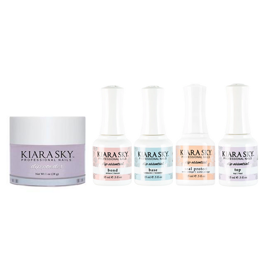 Kiara Sky Dip Powder Combo - Essentials Set & Lilac Lollie