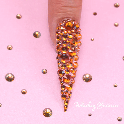 Kiara Sky Nail Art - Rhinestones - Whiskey Business