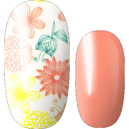 Lily and Fox - Nail Wrap - Dazzling Flower-works
