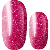 Lily and Fox - Nail Wrap - Lipstick Pink (Glitter)