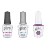 Harmony Gelish Combo - Base, Top & What's Your Poinsettia?