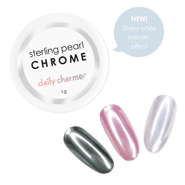 Daily Charme - Sterling Chrome Pearl Powder