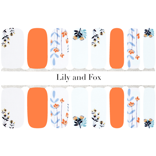 Lily and Fox - Nail Wrap - Mischievous Buds