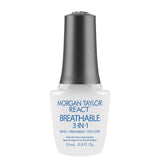 Morgan Taylor - React Breathable, 3-in-1 Base Coat, Treatment, Top Coat - #3413000