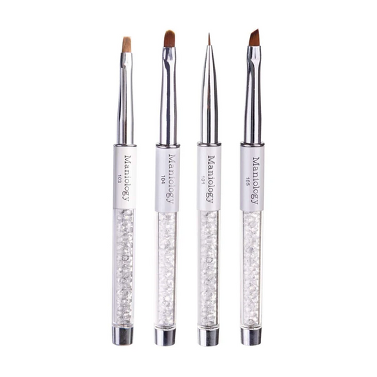 Maniology - Nail Tool - Premium Nail Art Manicure Brush Set