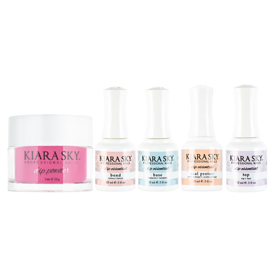 Kiara Sky Dip Powder Combo - Essentials Set & Merci-Beau-Quet