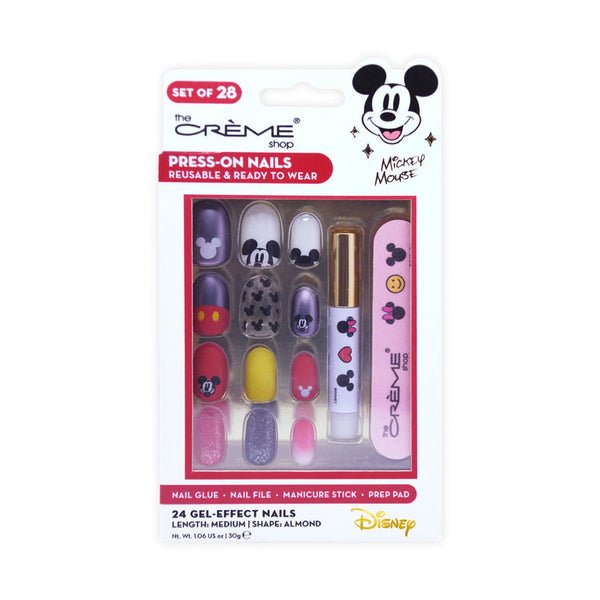 The Creme Shop x Disney Mickey Press-On Nails – Red