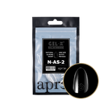 apres - Gel-X 2.0 Refill Bags - Natural Almond Short Size 2 (50 pcs)
