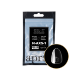 apres - Gel-X 2.0 Refill Bags - Natural Almond Extra Short Size 1 (50 pcs)