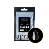 apres - Gel-X 2.0 Refill Bags - Natural Almond Extra Short Size 3 (50 pcs)