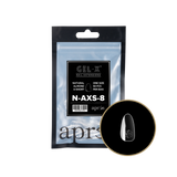 apres - Gel-X 2.0 Refill Bags - Natural Almond Extra Short Size 8 (50 pcs)