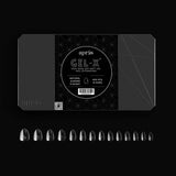 Apres - gel-x tips 2.0 - natural almond extra short (600 pcs)