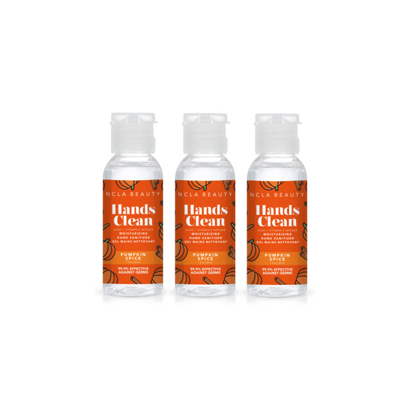 NCLA - Hands Clean Moisturizing Hand Sanitizer Combo - Pumpkin Spice 3-Pack