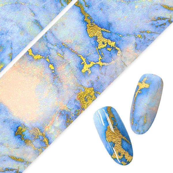 Daily Charme - Nail Art Foil Paper - Ocean Opal