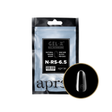 apres - Gel-X 2.0 Refill Bags - Natural Round Short Size 6.5 (50 pcs)