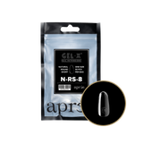 apres - Gel-X 2.0 Refill Bags - Natural Round Short Size 1 (50 pcs)