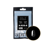 apres - Gel-X 2.0 Refill Bags - Natural Round Extra Short Size 8 (50 pcs)