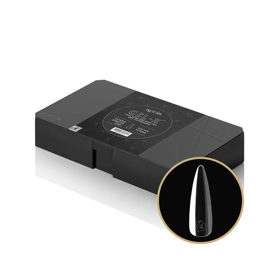 Apres - gel-x tips 2.0 - natural stiletto long box of tips (600 pcs)