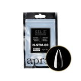 apres - Gel-X 2.0 Refill Bags - Natural Stiletto Medium Size 00 (50 pcs)