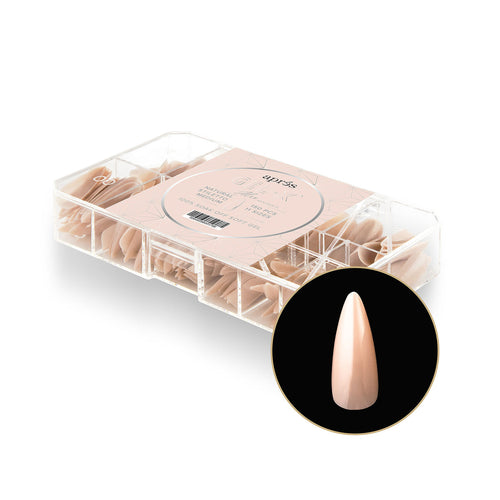 Apres - Neutrals Gel-X Tips - Alex Stiletto Medium (150 pcs)