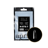 apres - Gel-X 2.0 Refill Bags - Natural Round Short Size 0 (50 pcs)