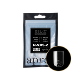 apres - Gel-X 2.0 Refill Bags - Natural Stiletto Short Size 3 (50 pcs)