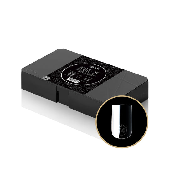 Apres - gel-x tips 2.0 - natural square extra short (600 pcs)