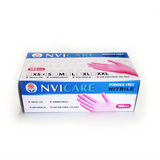 NVI Care - Powder Free Small Nitrile Gloves 100-Pack