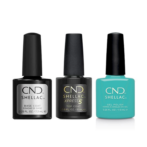 CND - Shellac Xpress5 Combo - Base, Top & Oceanside 