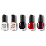 OPI - Infinite Shine Combo - Base, Top & Left Your Texts On Red