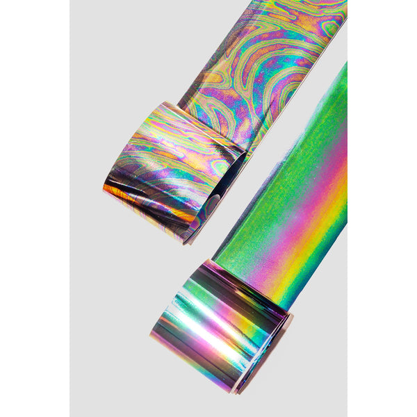 Cirque Colors - Nail Art Transfer Foil - Oil Slick Set