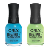 Orly - Breathable Combo – Downpour Whatever & Here Flora Good Time