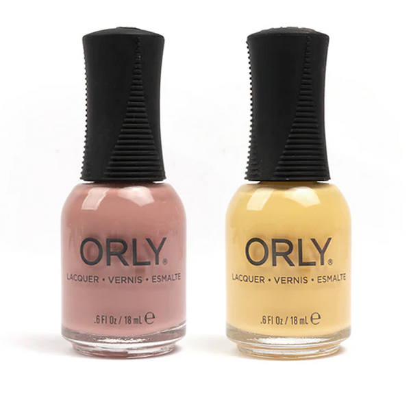 Orly - Nail Lacquer Combo - Parcs & Parasols & Golden Afternoon