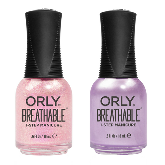Orly Nail Lacquer Breathable - Can't Jet Enough & Just Squid-ing
