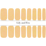 Lily and Fox - Nail Wrap - Peach Bellini
