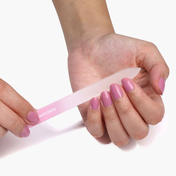 Londontown Pink Glass Nail File Sleek Nail