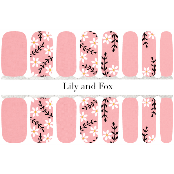 Lily and Fox - Nail Wrap - Pirouette
