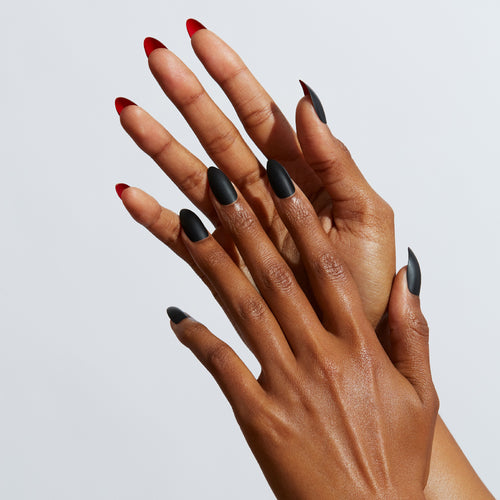 Static Nails - Reusable Pop-On Manicures - Caviar Almond