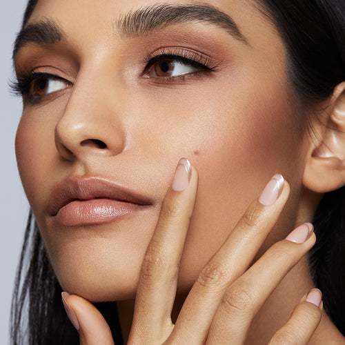 Static Nails - Reusable Pop-On Manicures - Double French Round