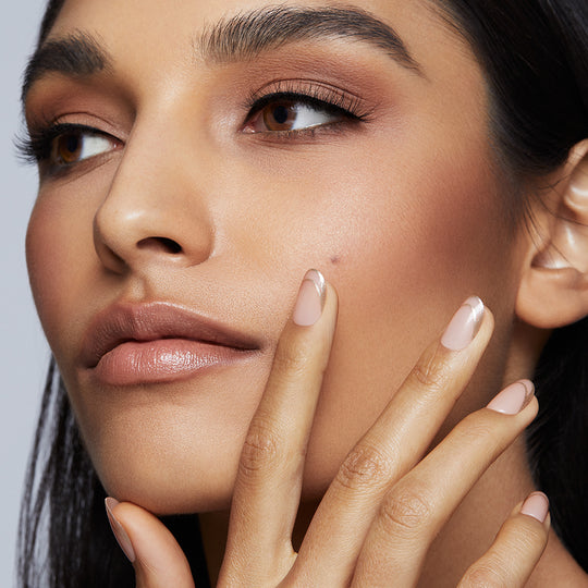 Static Nails - Reusable Pop-On Manicures - Double French Round