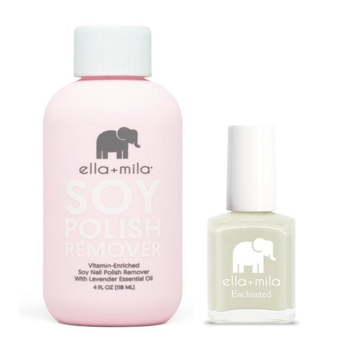 ella+mila - Soy Polish Remover & Sacred Sage - .45oz